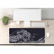 Woutay Tapis de souris, motif vague japonaise, base en caoutchouc antidérapant, tapis pour le bureau ou la maison