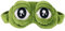 Frosch-Augenmaske, einsamer Frosch, trauriger Frosch, Schlafmaske, lustige Augenmaske, niedliche Frosch-Schlafmaske, 3D-Augenabdeckung, Grün (A)