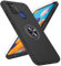 Handyhülle für Samsung Galaxy A21S Hülle mit Schutzfolie, Schutzhülle A21S Case mit Magnetischer Ring Ständer Kratzfest Fallfestigkeit Stoßfest Panzerhülle für Samsung A21S Cover (Schwarz)