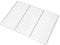 vidaXL Rejilla para BBQ Mangos Rectangular 50x35 cm Acero Inoxidable 304