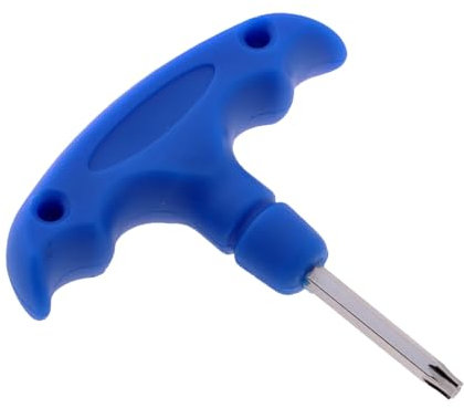 Golf Driver Wrench Tool with Ergonomic Plastic Handle – Handheld Spike Adjustment Wrench for Driver Clubs & Fairway Hybrids – Essential Golf Club Maintenance Accessory