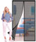 Zanzariera per Porta Camper 90 x 200 cm Senza Foratura Anti Zanzare Calamite Tenda per Porte D'Ingresso, Finestra, Nero