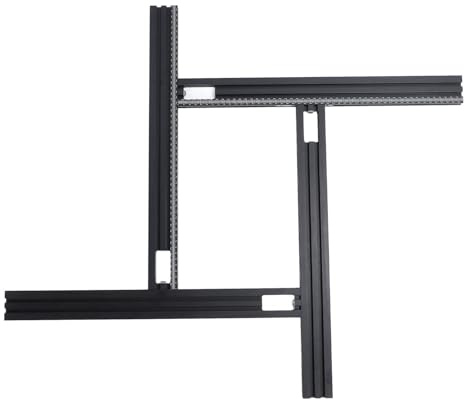 Rail de Guidage Réglable en Alliage d'Aluminium pour Table de Scie Circulaire avec Échelle Précise pour Menuiserie, Projet de Charpente, Atelier Bricolage
