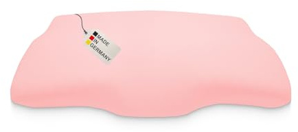DUKAL | Bezug für Derila (Kingsize) Memory Foam Kopfkissen | 34 x 60 cm | aus hochwertigem DOPPEL-Jersey | 100% Baumwolle | Farbe: rosé