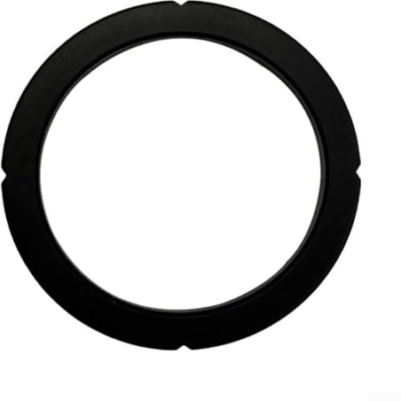Valixirant Oscar Silikon-O-Ring für Kaffeemaschine, 72 x 57 x 7,1 mm, schwarzer Ersatz für Espresso, 1 Stück