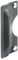 Prime-Line U 9500 Latch Guard Plate Cover – Protect Against Forced Entry, Easy to Install on Out-Swinging Doors – Gray (Single Pack), 3 in. x 7 in.
