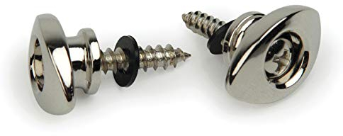 Planet Waves PWEEP202 Elliptical End Pin - Chrome