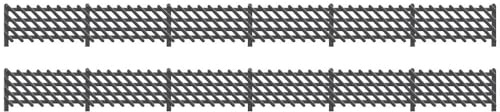 Ratio LMS Station Fencing, (black)