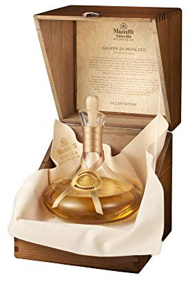 Mazzetti d'Altavilla Decantatore Grappa di Moscato Invecchiata - 700 ml