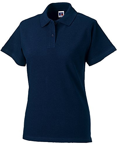 Russell Europe Womens/Ladies Classic Cotton Short Sleeve Polo Shirt (M) (French Navy)