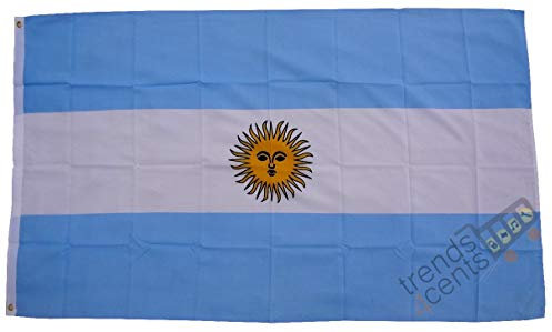 U24 Bandera de Argentina, 150 x 250 cm
