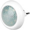 Goobay Luz nocturna LED 96501 con sensor de movimiento, enchufe interior, sensor PIR de 120°, alcance de 5 m, enchufe de luz de movimiento, blanco, 1 unidad