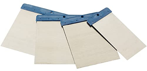 Draper 46449 Body Filler Applicator 4 Piece Set, Blue
