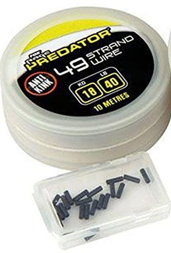 Fox 49 Strand Steel Wire Including Crimps 18kg 10m