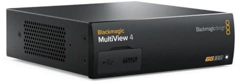 Blackmagic Design 003888 MultiView 4 MultiViewer, 4 Systems, 6G-SDI Input