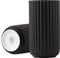 Lyngby Porcelæn Vase H15.5 cm Lyngby Designklassiker Zeitloses Design, schwarz