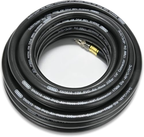 Profi caoutchouc Tuyau pour air comprimé 6 x 13 mm 15 m Raccord rapide compresseur 10552/15
