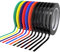 Klebeband für grafische Darstellungen, 3 mm, selbstklebendes Whiteboard, dünne Nadelstreifen, Klebeband, trocken abwischbare Tafel, Rasterband, Linien, 12 Rollen, Bunt