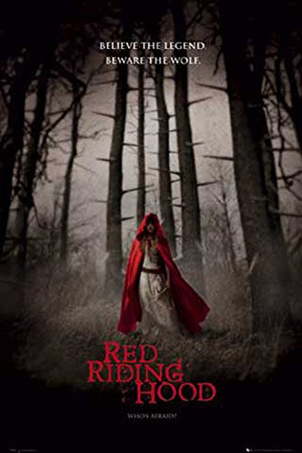 Red Riding Hood - Teaser - Film Poster Unter dem Wolfsmond Teaser Vorankündigung - Grösse 61x91,5 cm + 2 St Posterleisten Alu 63 cm