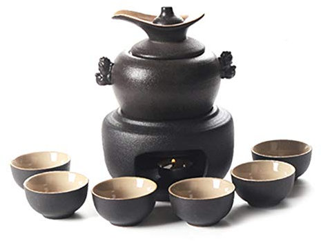 Household Wine Set Ceramics Candle Heating Wine Wine Wine Warmer