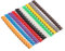 BIlinli 150 Pcs Cable Markers Colourful C-Type Marker Number Tag Label For 2-3mm Wire