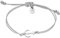 Max Palmer Armband mit Anker Anhänger [05.] - Band: grau | Anhänger: Silber