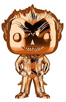 POP Funko Batman Arkham Asylum 53 The Joker Chrome Orange