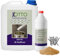 SGH-50 Gießharz (6 kg) Set zum Estrich reparieren (inkl. Estrichklammern und Quarzsand) farbloses 2K Epoxidharz Injektionsharz Vergussmasse Laminierharz zum Risse verharzen