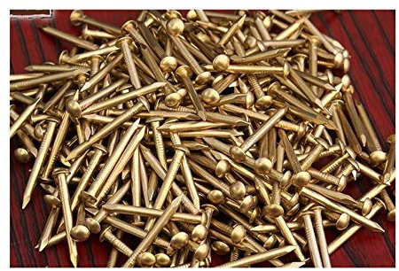 Copper Nails Copper screws-45mm Long，100pieces