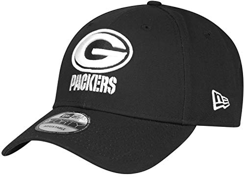 New Era 9Forty Adjustable NFL Cap - Black Green Bay Packers