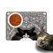 Dead Set Studio Tapis de gamelle personnalisé pour animal domestique, tapis de gamelle pour chien, chat ou chaton, tapis de table, tapis de chien, tapis de chien, tapis de gamelle de dessin animé,