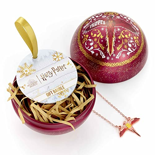 THE CARAT SHOP, Palla di Natale Fawkes di Harry Potter