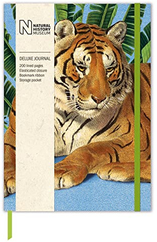 Natural History Museum Tiger Deluxe Journal