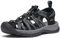 KEEN Whisper, Sandali Donna, Nero Black Steel Grey, 35 EU