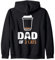 Papa de 3 chats Tasse vide de café Buveur de café Amoureux Sweat à Capuche
