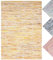 MY-RUG Fleckerlteppich bunt 160 x 230 cm - Gelb, handgewebt, recycelte Baumwolle als Flickenteppich gestreift und moderner Kelim Chindi Teppich Rajesh