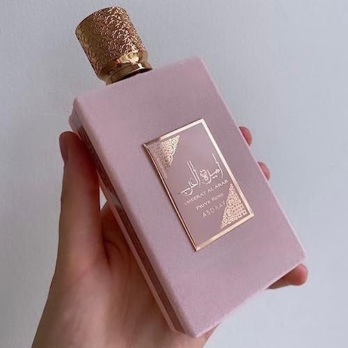Parfum yara latafa | yara parfum Dubai femme | pas cher parfum arabe femme | musc MSPURE offert | 100 ml (AMEERAT AL ARAB ROSE)