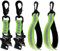 Handschuhhalter Feuerwehr 4 Stück Handschuh Clip mit Karabiner, Doppelter Clip Handschuhklammer Feuerwehr, Handschuh Halterung Gürtel zum Aufhängen von Handschuhen Schutzhelmen Handtücher(Grün)