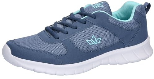 Lico Damen Blaine Sneaker, Blau/Türkis, 43 EU