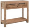 QZZCED Sofatisch Schlafzimmer Beistelltisch Nebentisch Beistellmöbel Konsolentisch 82x33x73 cm Akazie Massivholz für Wohnzimmer, Schlafzimmer, Arbeitszimmer