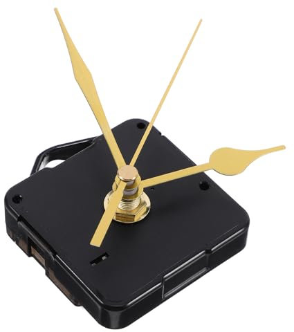 Uonlytech 3st Uhrenzubehör Elektronische Uhrwerke Batterieuhr Streichkit Wanduhrwerk Uhrwerk Ohne Ticken Elektrischer Uhrmotor Uhr-Kits Uhrzeiger-kit Leise Wanduhr Taschenuhr Quarz