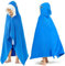 Joiedomi Hai 127 x 77 cm Kapuzenhandtuch für Kinder - Weiches Baumwoll-Badetuch -für Kinder von 3-10 Jahren -Poolhandtuch mit Kapuze - saugfähiges Poncho Handtuch Kinder