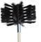 Chimney Brush Head, Lint Remover Bristle Head, Vent Cleaning Brush Chimney, Dry Duct Sweep Tool(150mm)