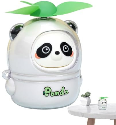 Ventilatore personale | Piccole ventole di raffreddamento ricaricabili tramite USB, ventilatore da viaggio compatto, ventilatore portatile, divertente ventilatore per bambini per il raffreddamento