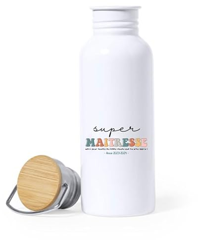 Ma Fabrique Perso - Gourde - Super Maîtresse - Personnalisable