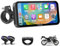 Carpuride W603D Motorcycle GPS Carplay Screen, Wireless CarPlay & Android Auto for Moto, with HD 1080P Dual Cameras, Remote Control，6.3 Waterproof Touchscreen, BT Aduio, Loop Recording, Navigation