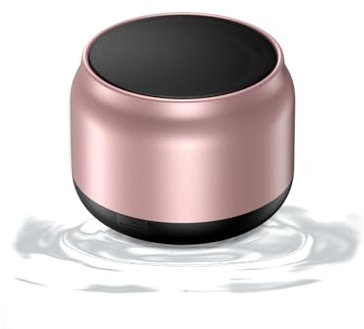 Enceinte Bluetooth 5.3, Enceinte Portable Bluetooth sans Fil, Mini Enceinte Portable -Bluetooth de 10 Mètres Portée , Micro et Basses Renforcée