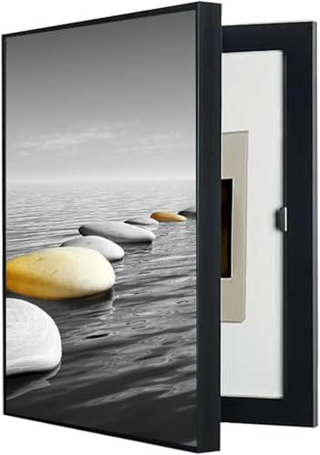 Dekorative Abdeckung Leistungsschalterkästen, Abdeckung Sicherungskästen, dekorative Abdeckung Schalttafeln, dekorative Wandverkleidung Zählerkästen mit dekorativem Gemälde(K,60×80cm)