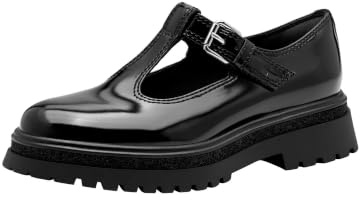 Tamaris Damen Riemchenballerina mit T-Steg und Plateausohle 1-24324-45