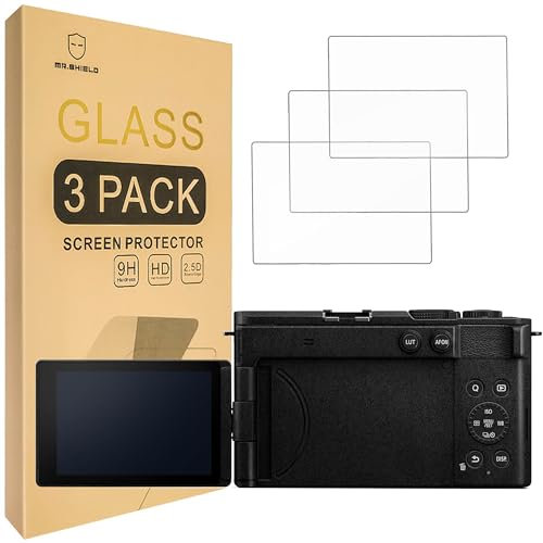 Mr.Shield Schutzfolie Kompatibel mit Panasonic LUMIX S9 / DC-S9 [3 Stück] Schutzglas Schutzglasfolie 9H Härte, HD Klare Displayschutzfolie
